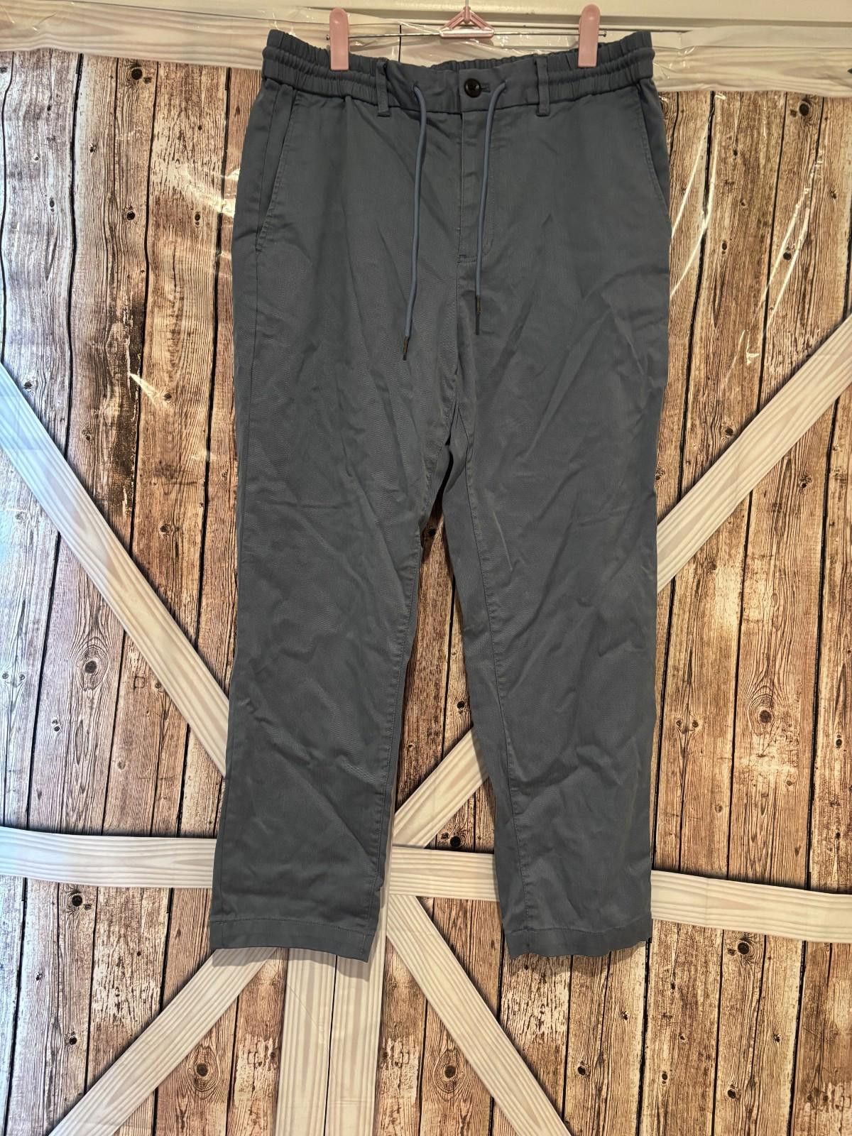 Banana Republic Womens sz 33 x 30 Banana Republic blue pants #323 Size 33" - 1 Thumbnail