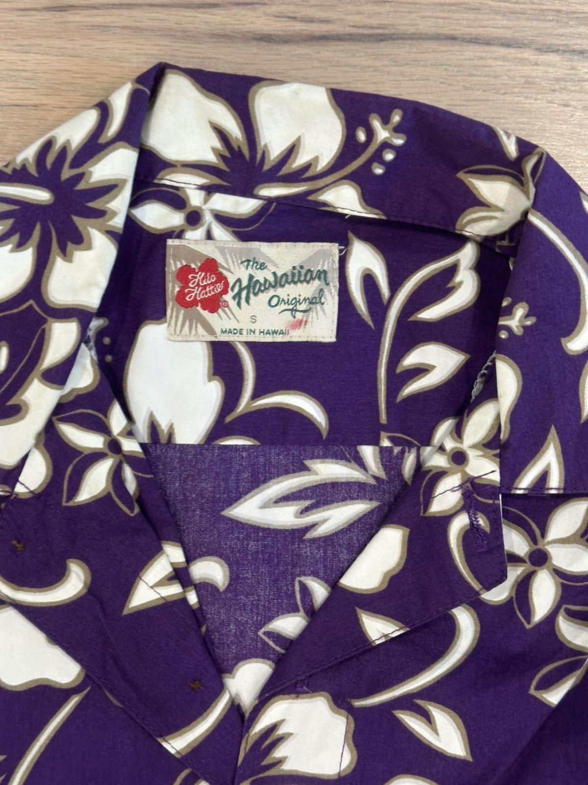 Hilo Hattie Vintage Hilo Hattie Hawaiian Shirt Purple Floral Size US S / EU 44-46 / 1 - 4 Thumbnail