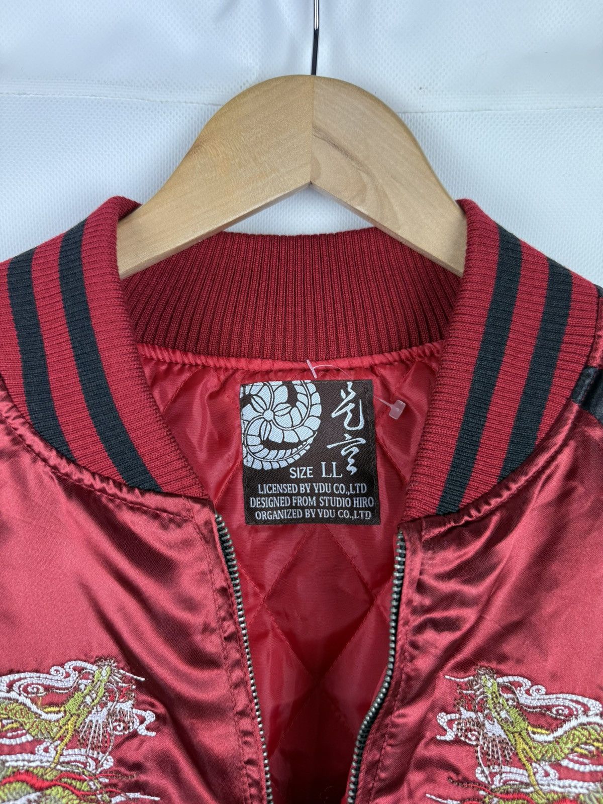 Japanese Brand YDU Co Men’s Japanese Embroidered Bomber Jacket Size L Size US L / EU 52-54 / 3 - 11 Thumbnail