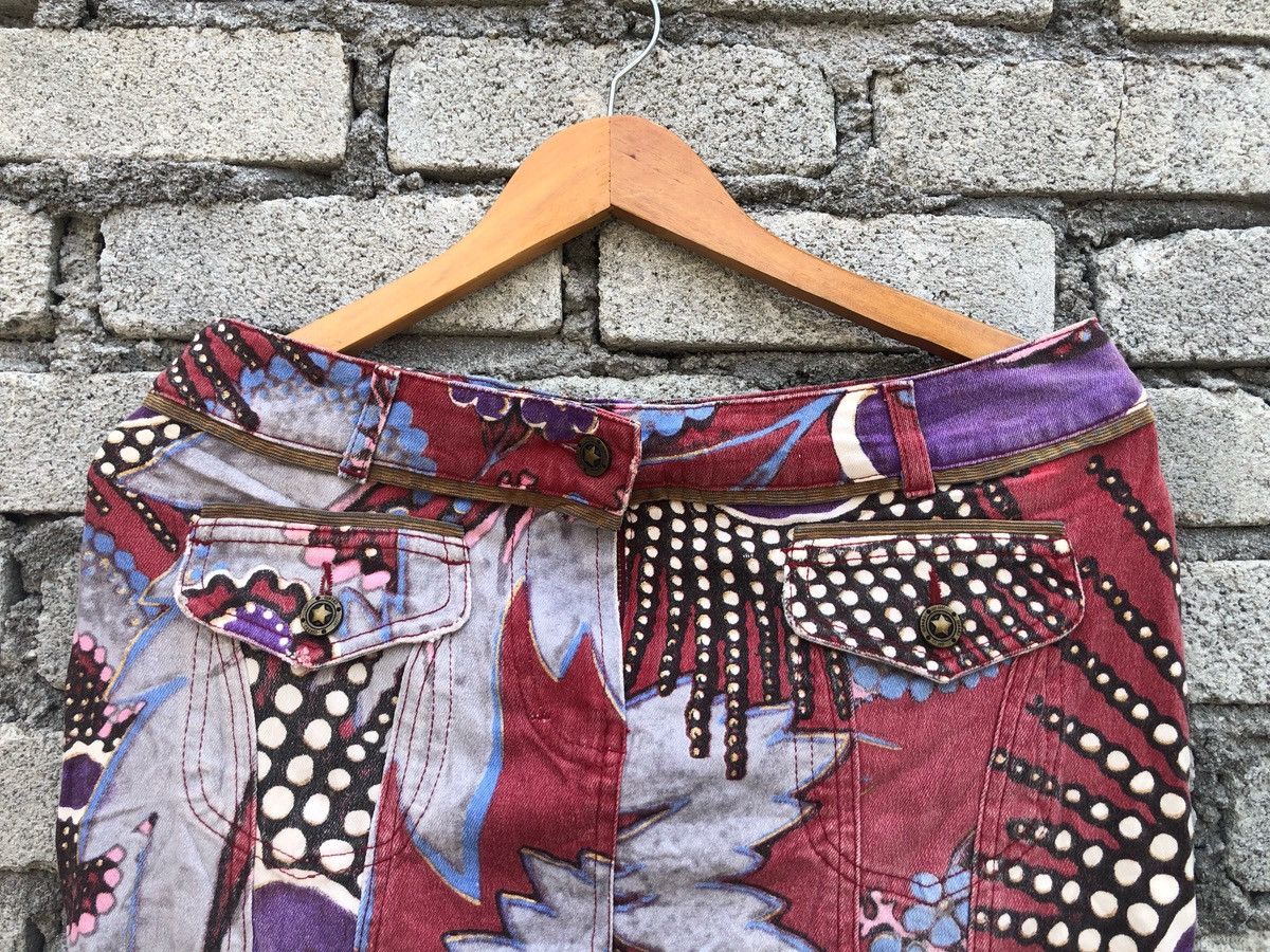 Just Cavalli 🔥Luxury Just Cavalli Abstract Skirt 🔥 Size 30" / US 8 / IT 44 - 4 Thumbnail