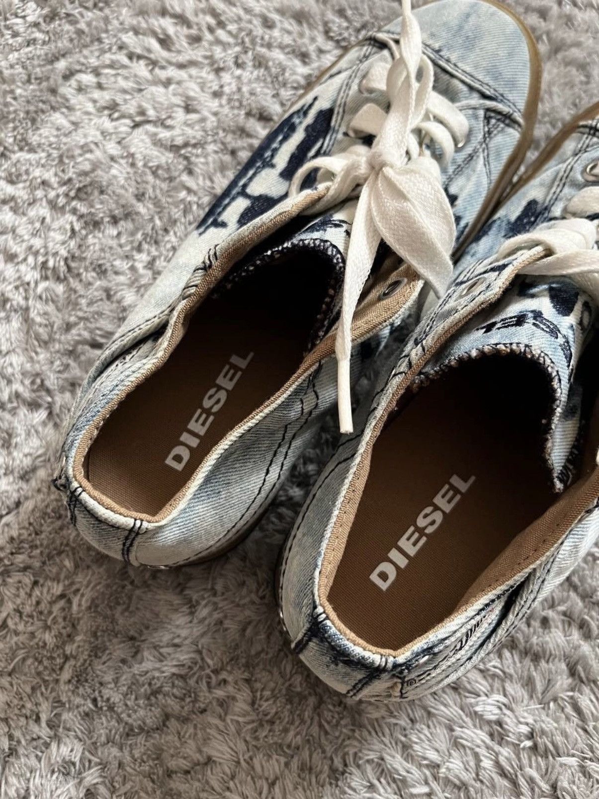 Diesel 00s Diesel Sneakers Rare Streetwear Logo Avant Garde Archive Size US 8.5 / IT 38.5 - 7 Thumbnail