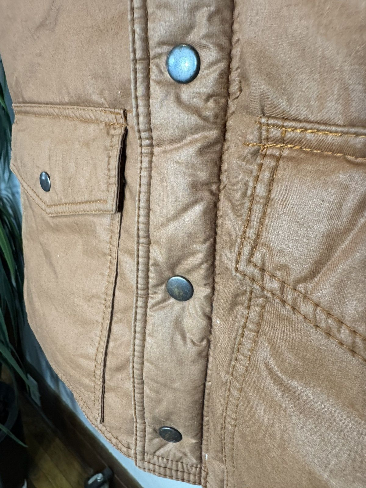 Vintage Vintage Natural High Down Brown Puffer Vest Size US M / EU 48-50 / 2 - 4 Thumbnail