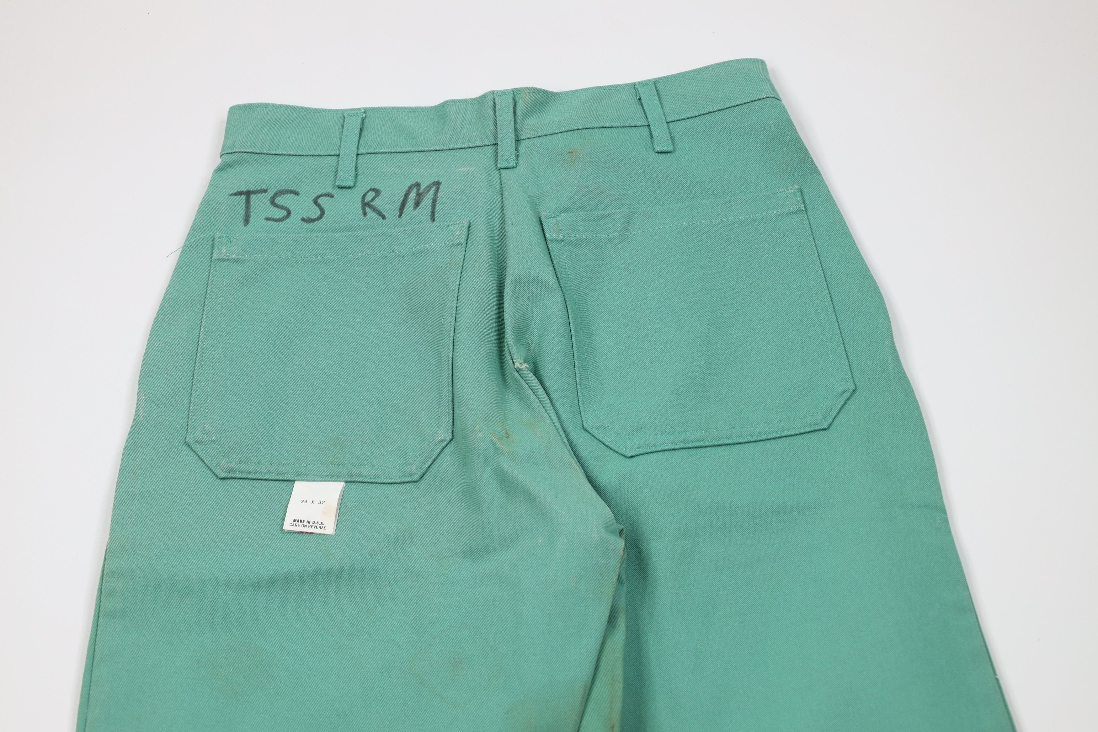 Vintage Vintage 90s Fire Flame Resistant Workwear Wide Leg Pants USA Size US 34 / EU 50 - 11 Thumbnail