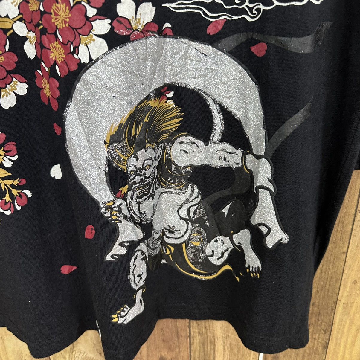 Karakuri Tamashii Vintage Karakuri Tamashi Flower 3Q Shirt A786 Size US L / EU 52-54 / 3 - 5 Thumbnail