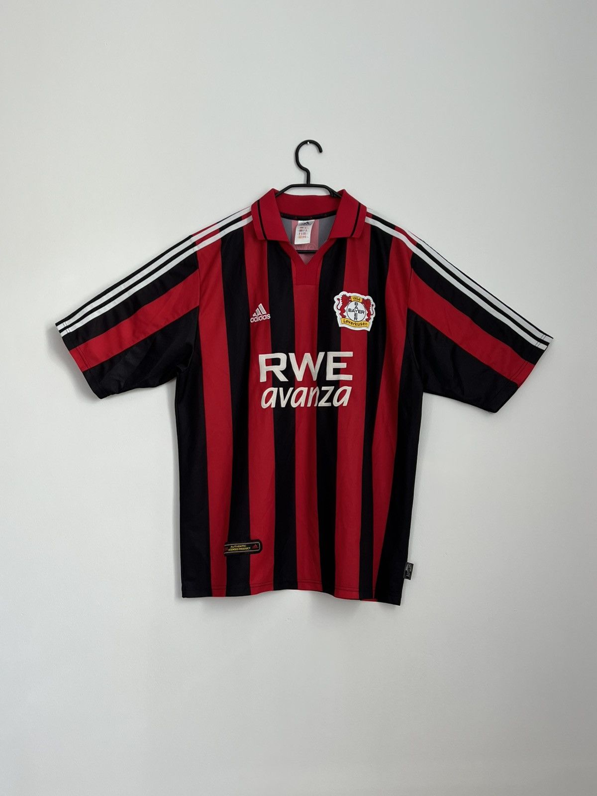 Adidas Bayer Leverkusen Adidas 2002/2003 home shirt Size US XL / EU 56 / 4 - 1 Thumbnail
