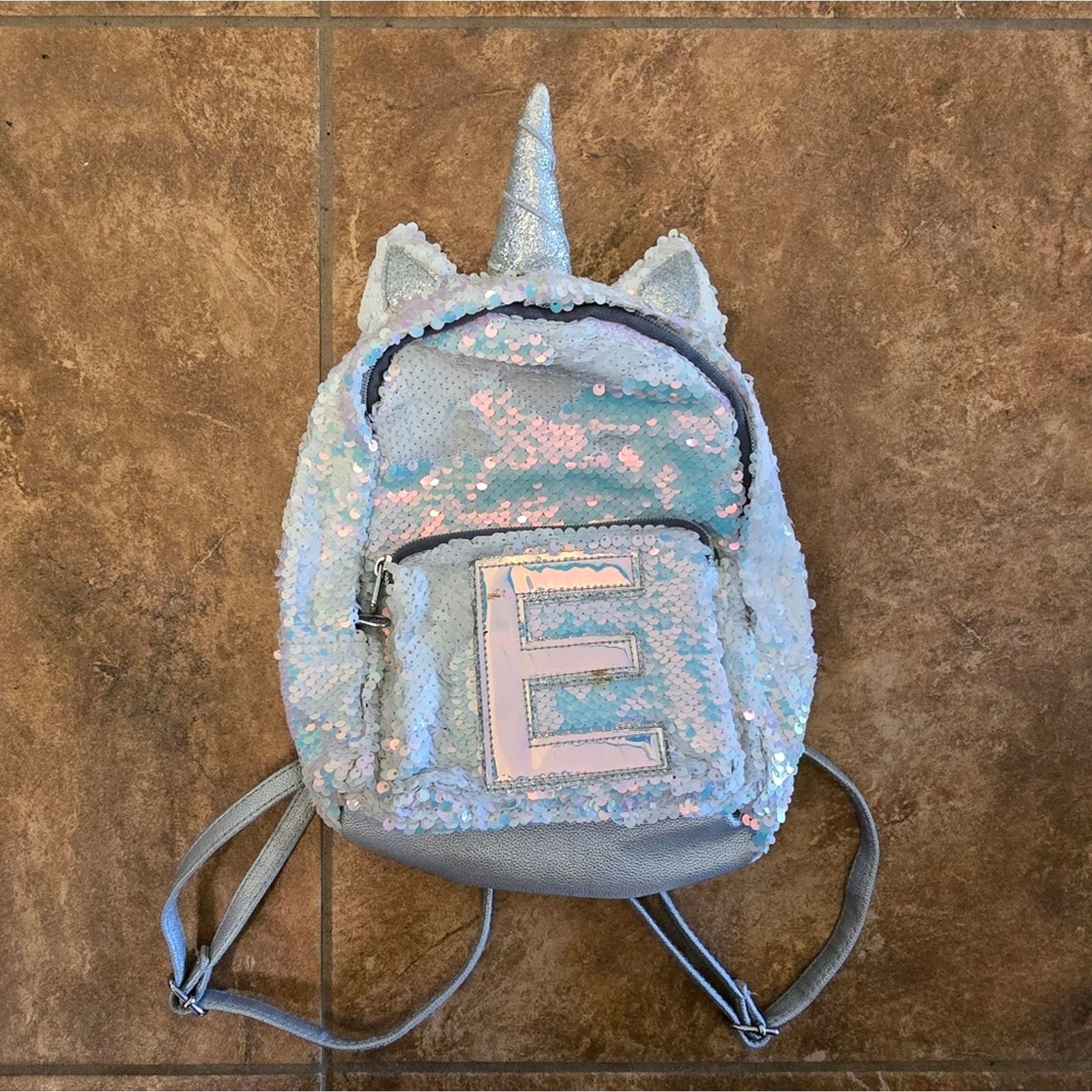 Other Iridescent Sequined Justice Mini Backpack Size ONE SIZE - 1 Thumbnail