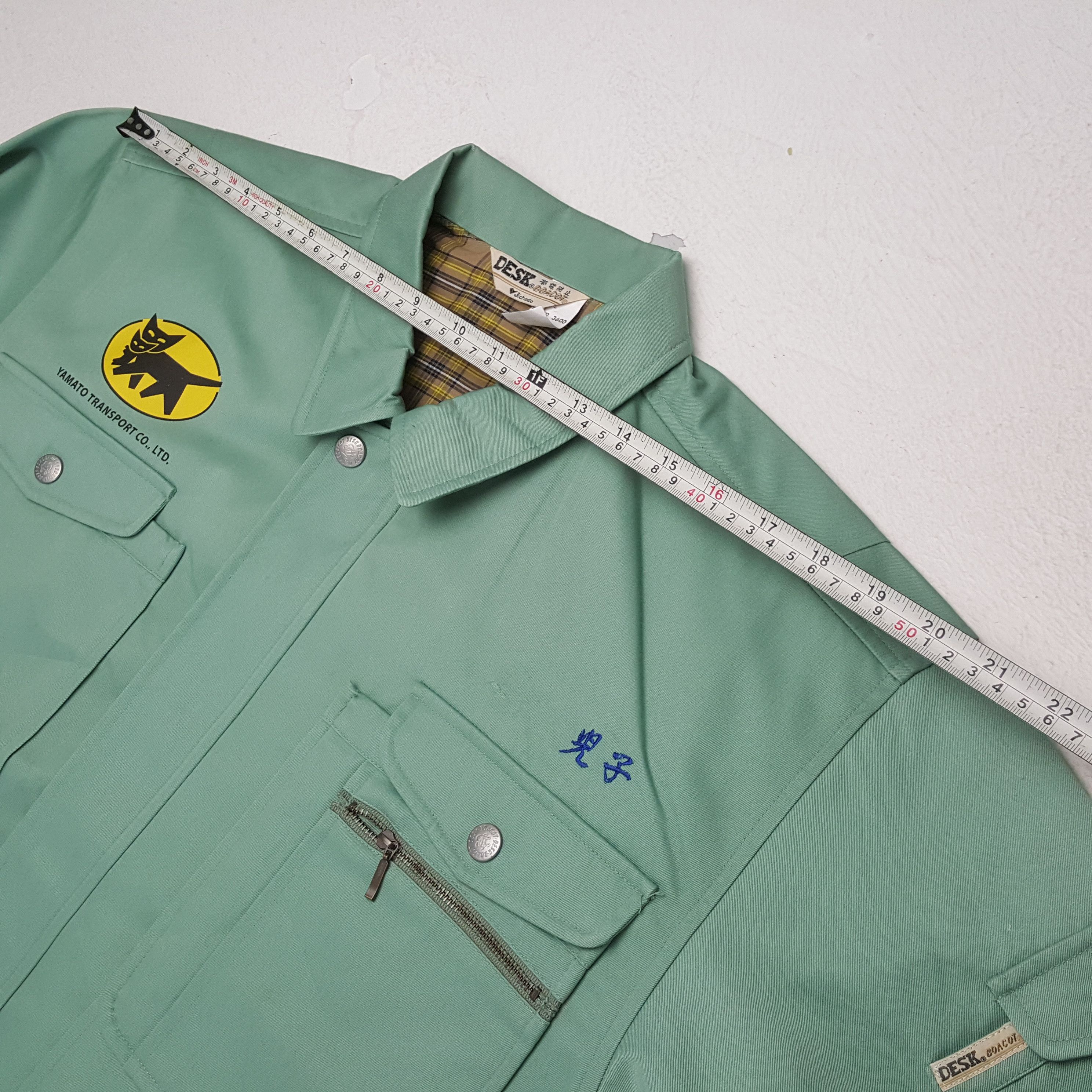 Japanese Brand × Vintage Vintage YAMATO TRANSPORT Japan Racing Custom Jacket c271n14 Size US L / EU 52-54 / 3 - 5 Thumbnail