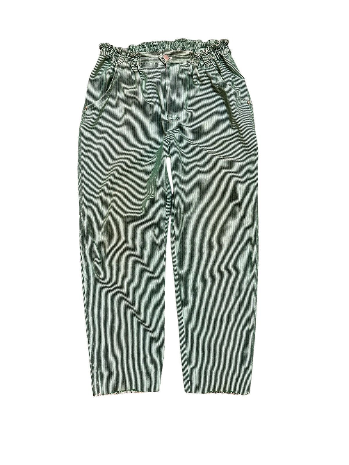Issey Miyake Issey Sport by Issey Miyake Pinstripe Easy Pants / Workwear Size US 33 - 2 Thumbnail