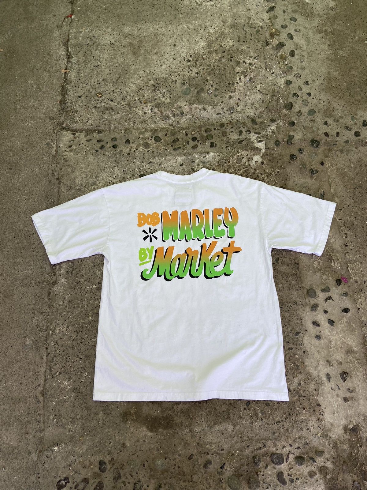 Market Market x Bob Markey t shirt Size US XL / EU 56 / 4 - 7 Thumbnail