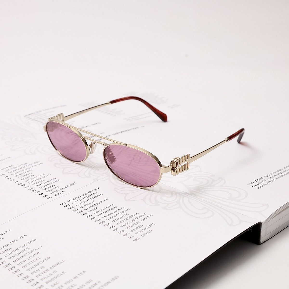 Miu Miu MIU MIU 0MU 54ZS SUNGLASSES Size ONE SIZE - 1 Thumbnail