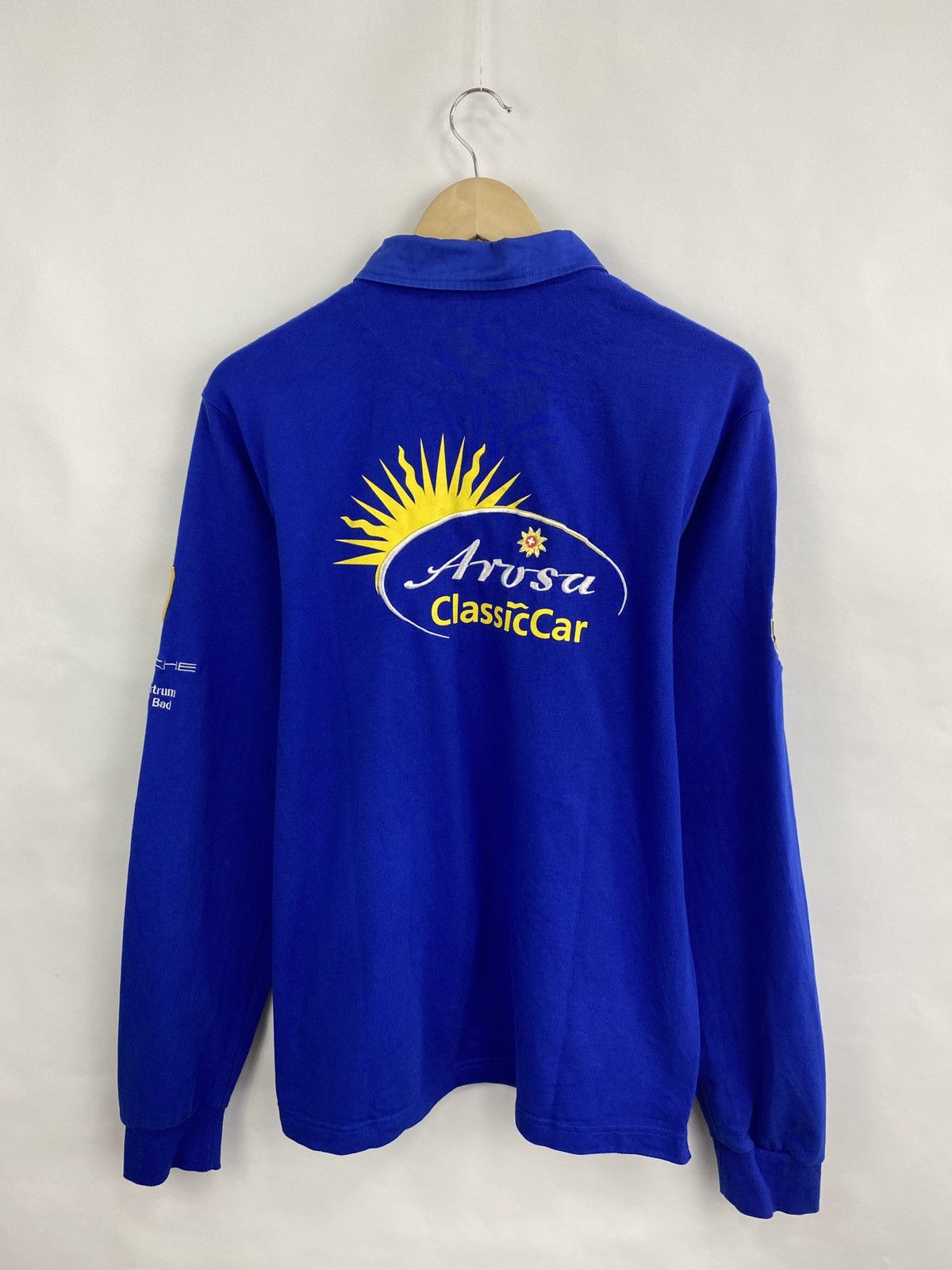 Audi Porsche Audi Racing 76 Curves Arusa Classic Car Long Sleeve Size US L / EU 52-54 / 3 - 9 Thumbnail