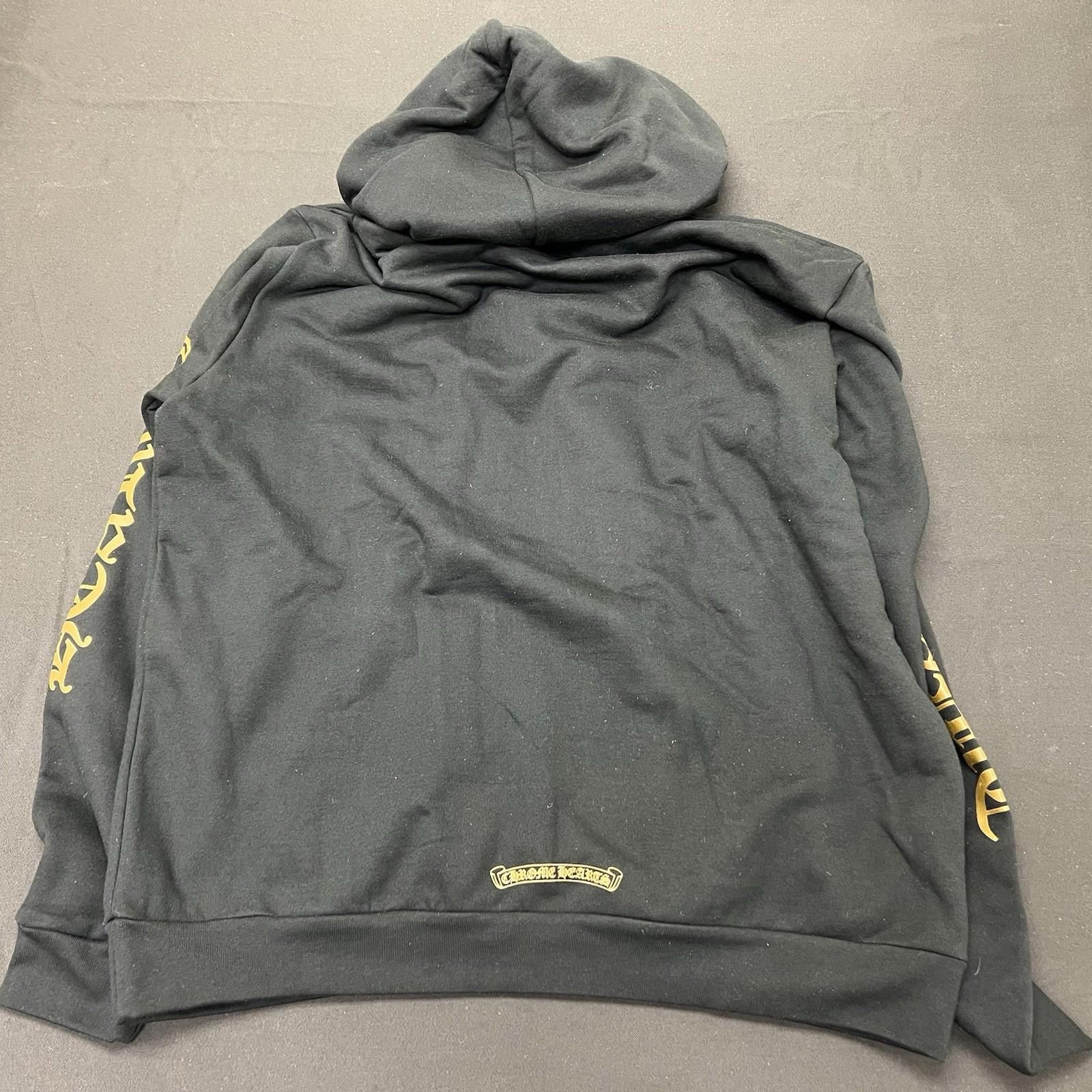 Chrome Hearts Chrome Hearts Vertical Logo Hoodie Black L Size US L / EU 52-54 / 3 - 9 Thumbnail