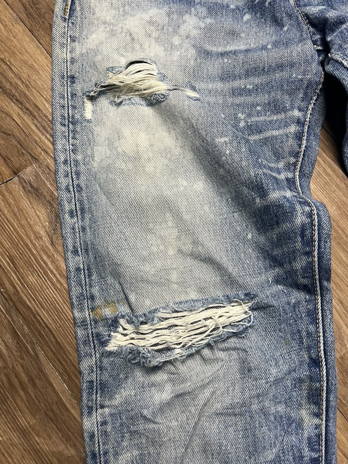 If Six Was Nine RNA Inc. Vintage Destroyed Denim Jeans (41) Size US 29 - 5 Thumbnail