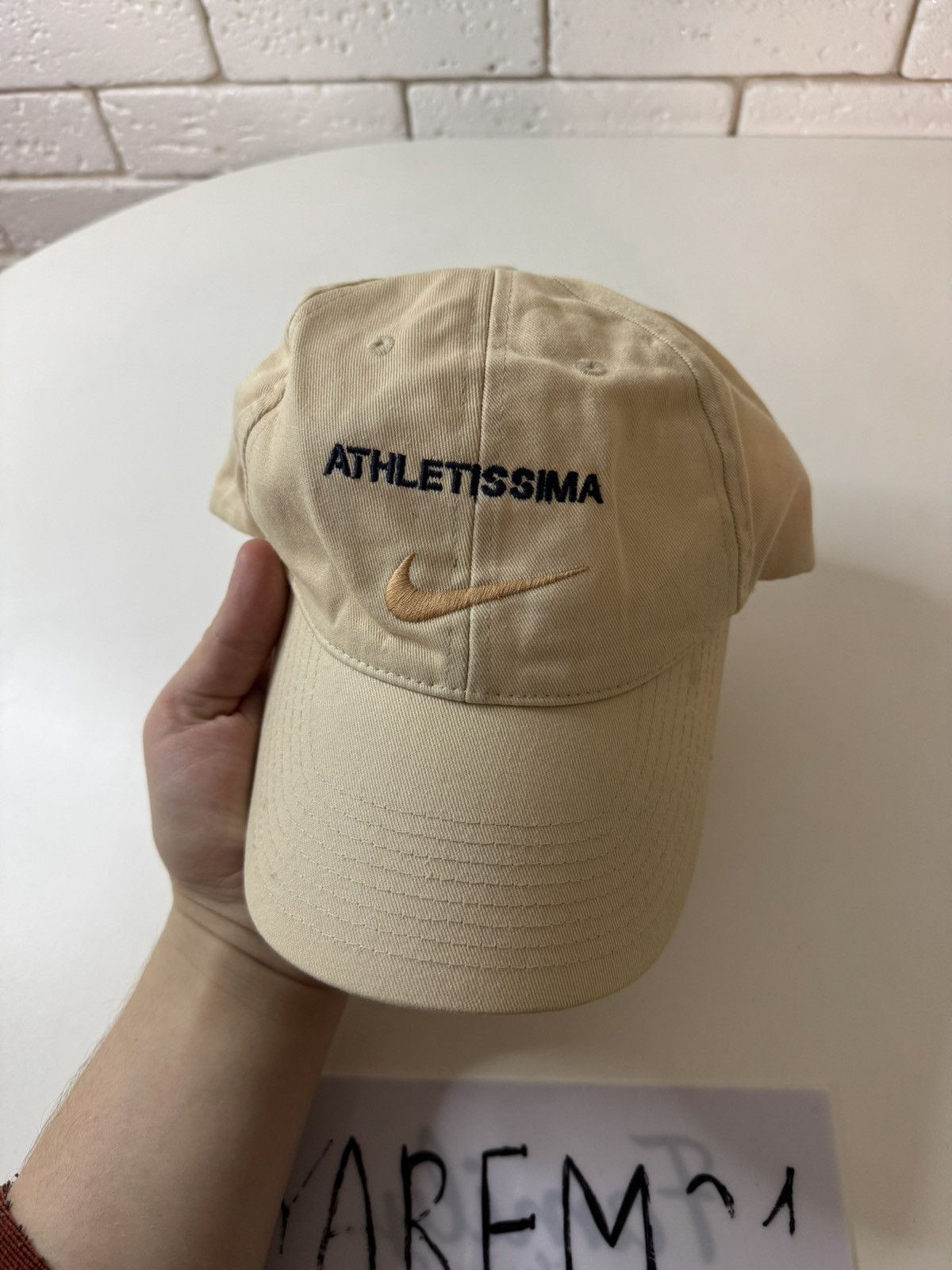 Vintage Nike athletissima vintage cap hat Size ONE SIZE - 2 Thumbnail