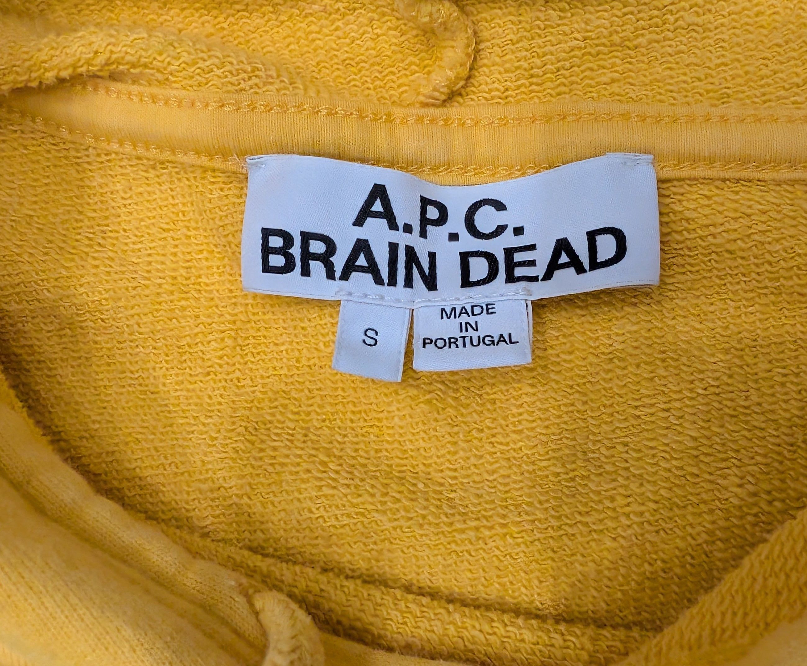 A.P.C. × Brain Dead A.P.C. x Brain Dead Future Shock Hoodie Made in Portugal Size US S / EU 44-46 / 1 - 3 Thumbnail