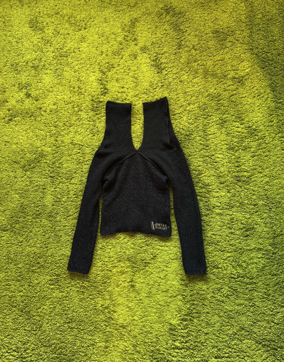Designer × Diesel × Vintage Diesel 2000s vtg Bandits Russian Cyrillic logo sweater Y2K Size S / US 4 / IT 40 - 1 Thumbnail