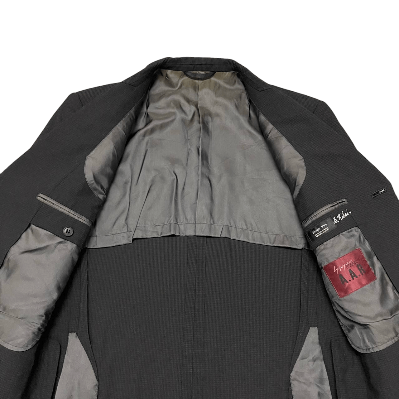 Yohji Yamamoto A.A.R Yohji Yamamoto Signature Wool Blazer Size US M / EU 48-50 / 2 - 7 Thumbnail