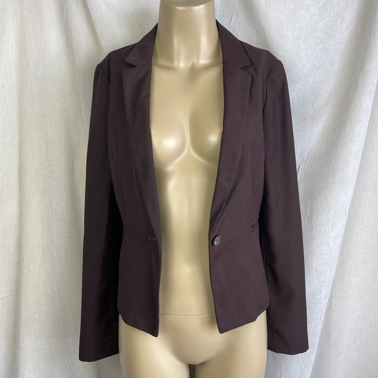 Forever 21 Forever 21 Contemporary Brown Blazer Suit Jacket Pockets XS Size XS / US 0-2 / IT 36-38 - 11 Thumbnail