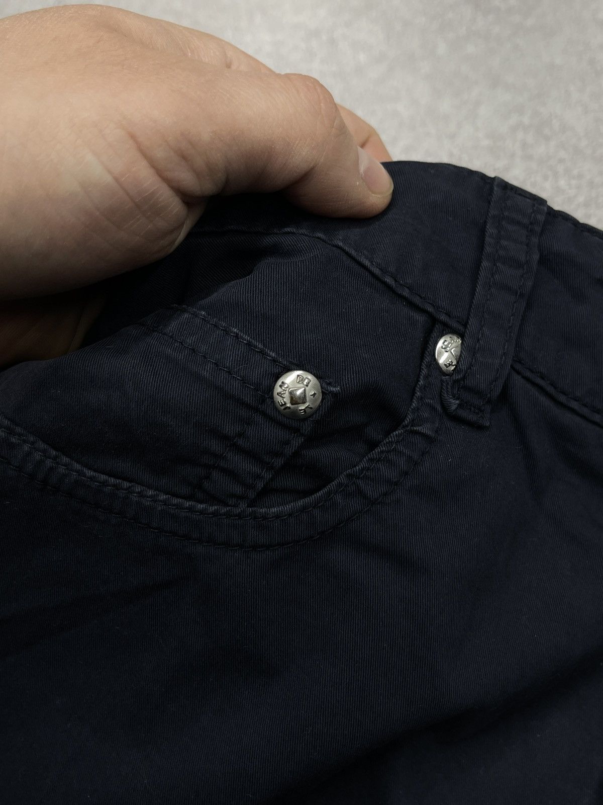 Marithe + Francois Girbaud Marithe Francois Girbaud Navy Chino Pants Trouser Size US 31 - 7 Thumbnail