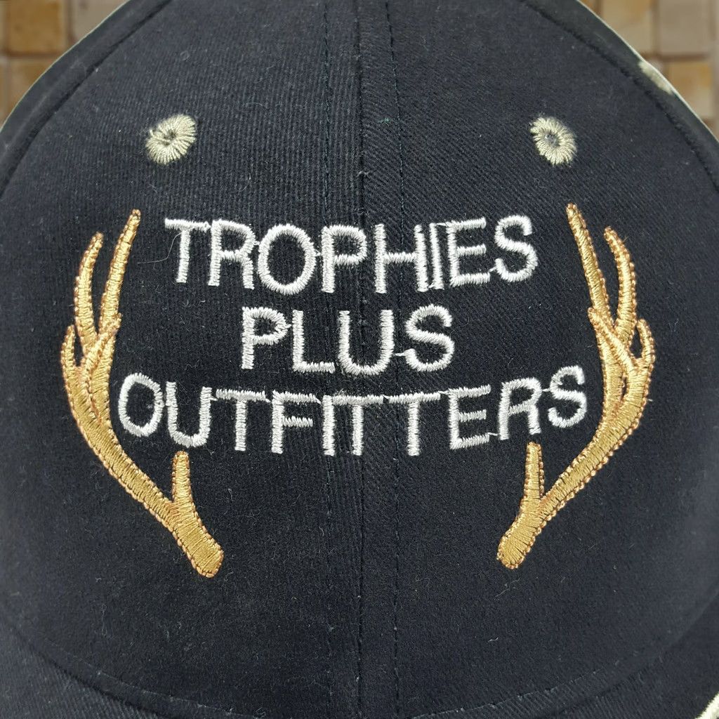 Vintage VINTAGE Deer Hunting Plus Outdoor Camo Black Snapback Adjustable Cap Hat 90s Men OC Baseball Cap Strapback Brethable Embroidered Hat Size ONE SIZE - 1 Thumbnail