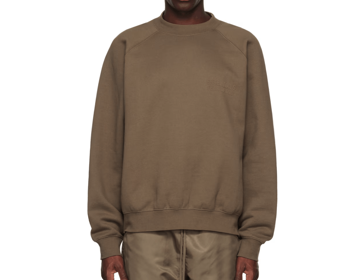 🔥Fear of God Essentials Crewneck Wood Sz (M)