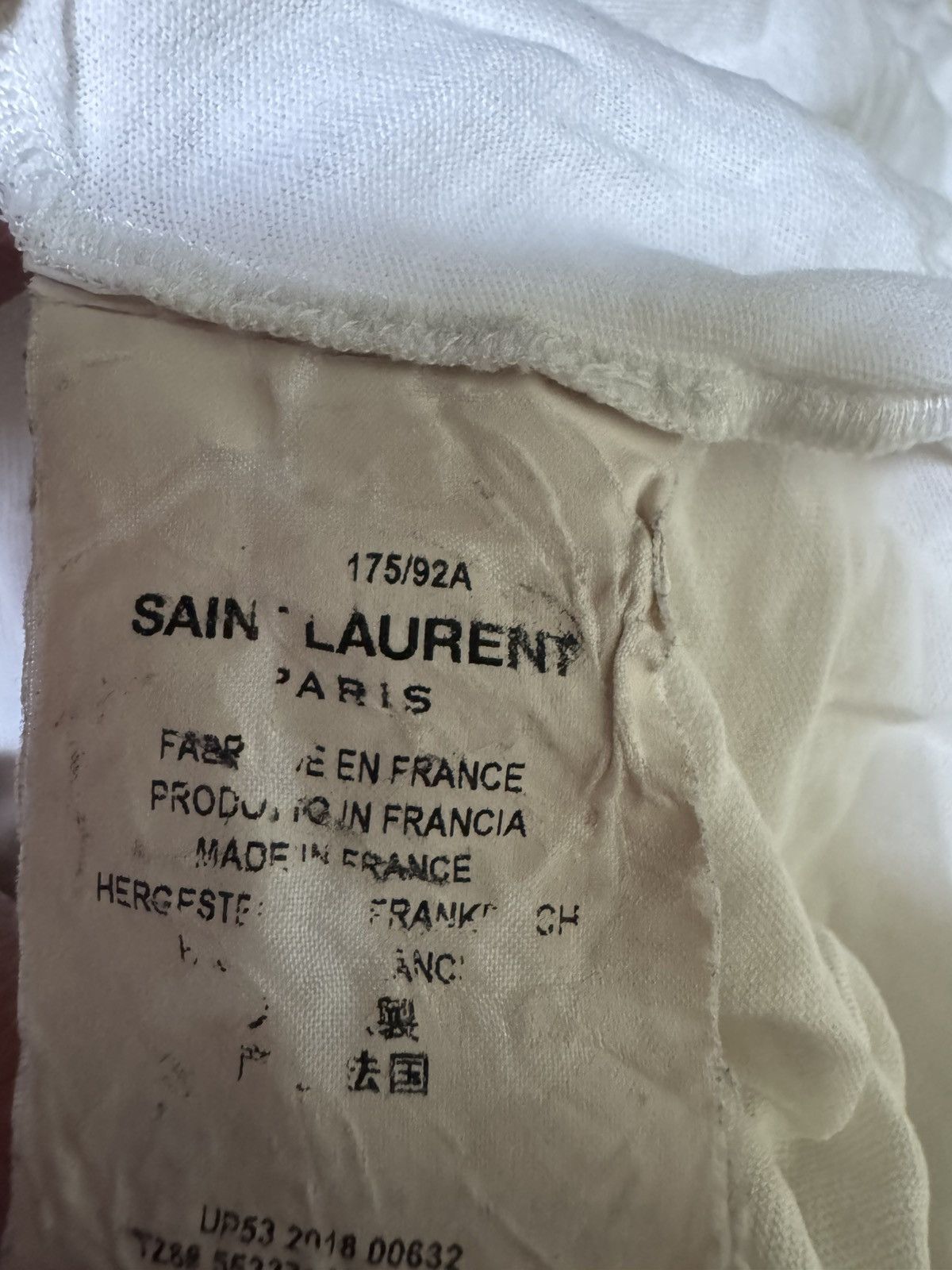 Yves Saint Laurent Ysl animal fonts tee Size US S / EU 44-46 / 1 - 2 Thumbnail