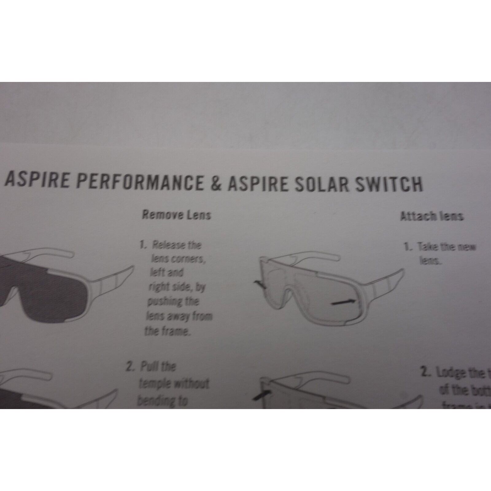 Other NEW POC Aspire Sunglasses & Performance Switch Green Frame 2 Size ONE SIZE - 6 Thumbnail