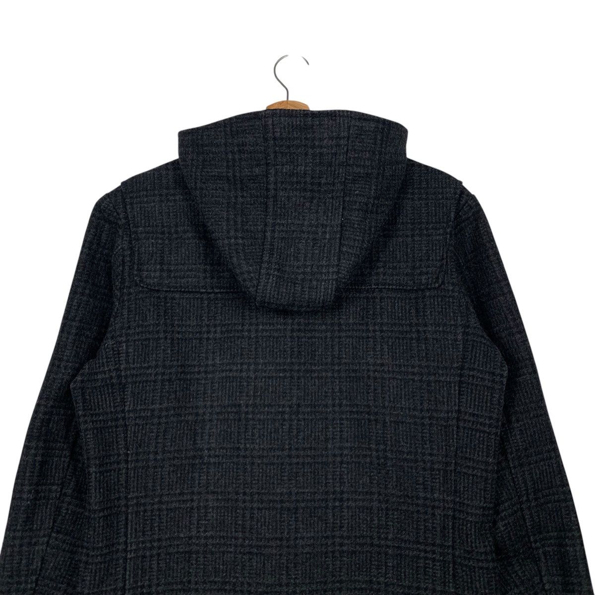 Schlussel SCHLUSSEL Checked Wool Duffle Coat Jacket #2439-C109 Size US S / EU 44-46 / 1 - 8 Thumbnail