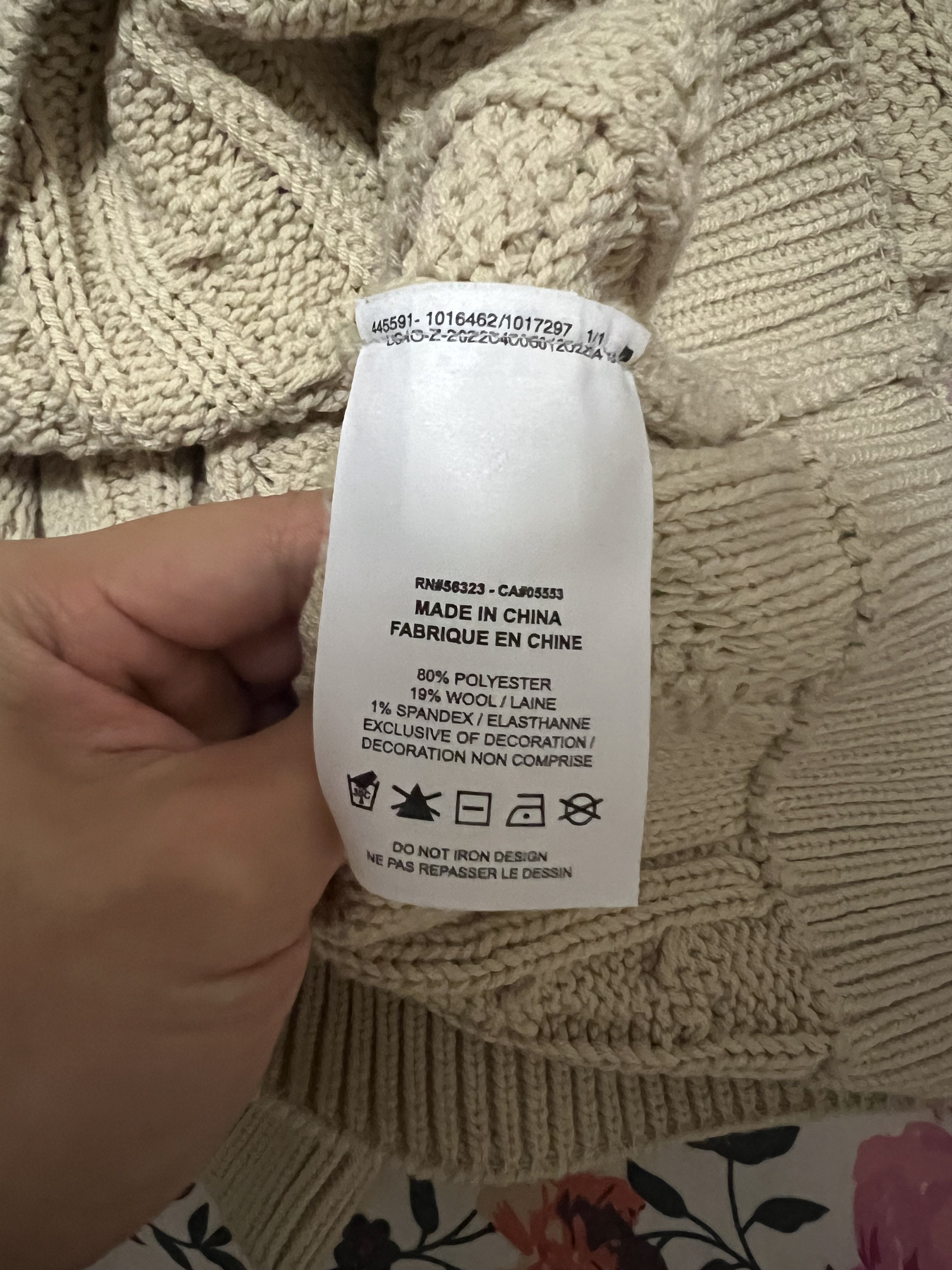 Nike Nike Cable Knit Sweater Size US XS / EU 42 / 0 - 6 Thumbnail