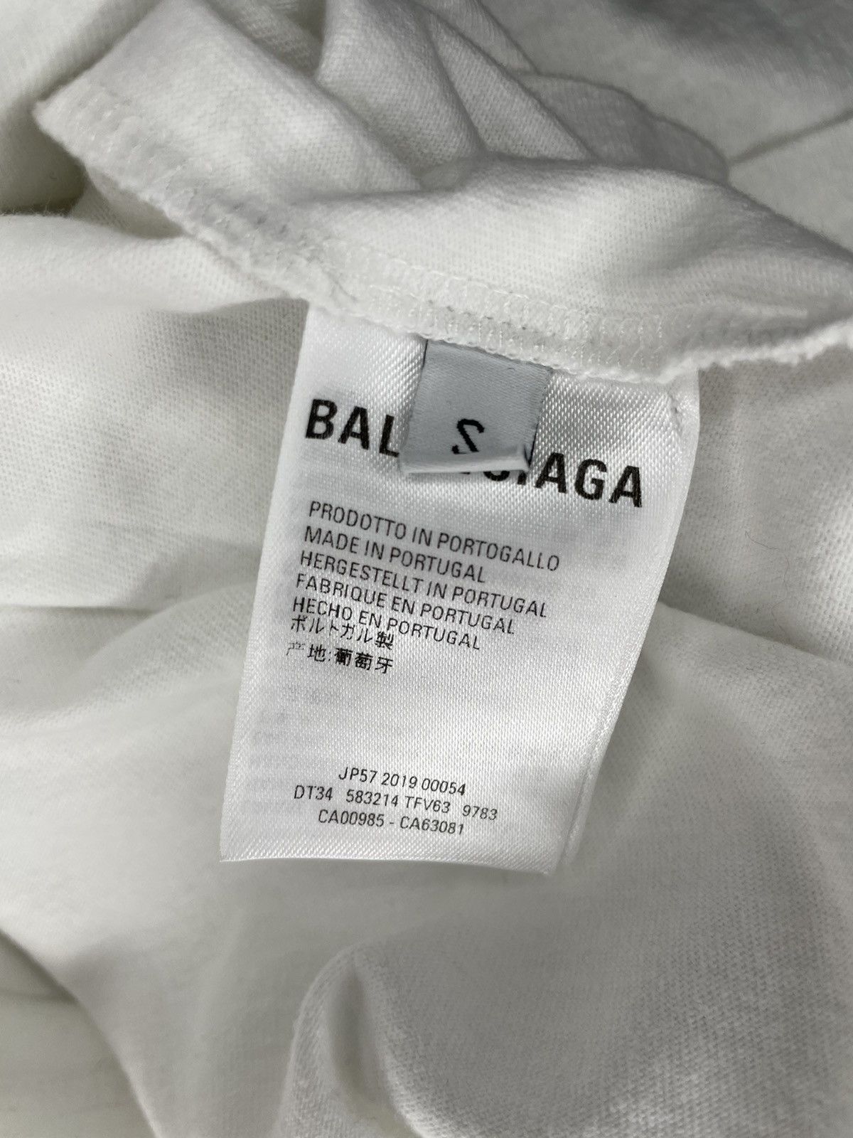 Balenciaga Balenciaga Script Logo T-Shirt Size US S / EU 44-46 / 1 - 8 Thumbnail