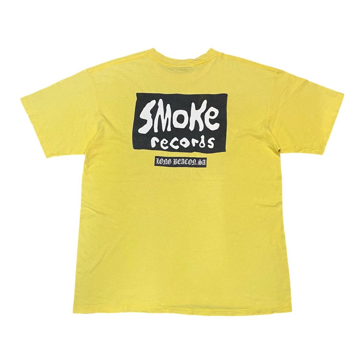 Vintage Y2K RUDIES SMOKE RECORDS LONG BEACON T SHIRT RARE Size US L / EU 52-54 / 3 - 2 Thumbnail