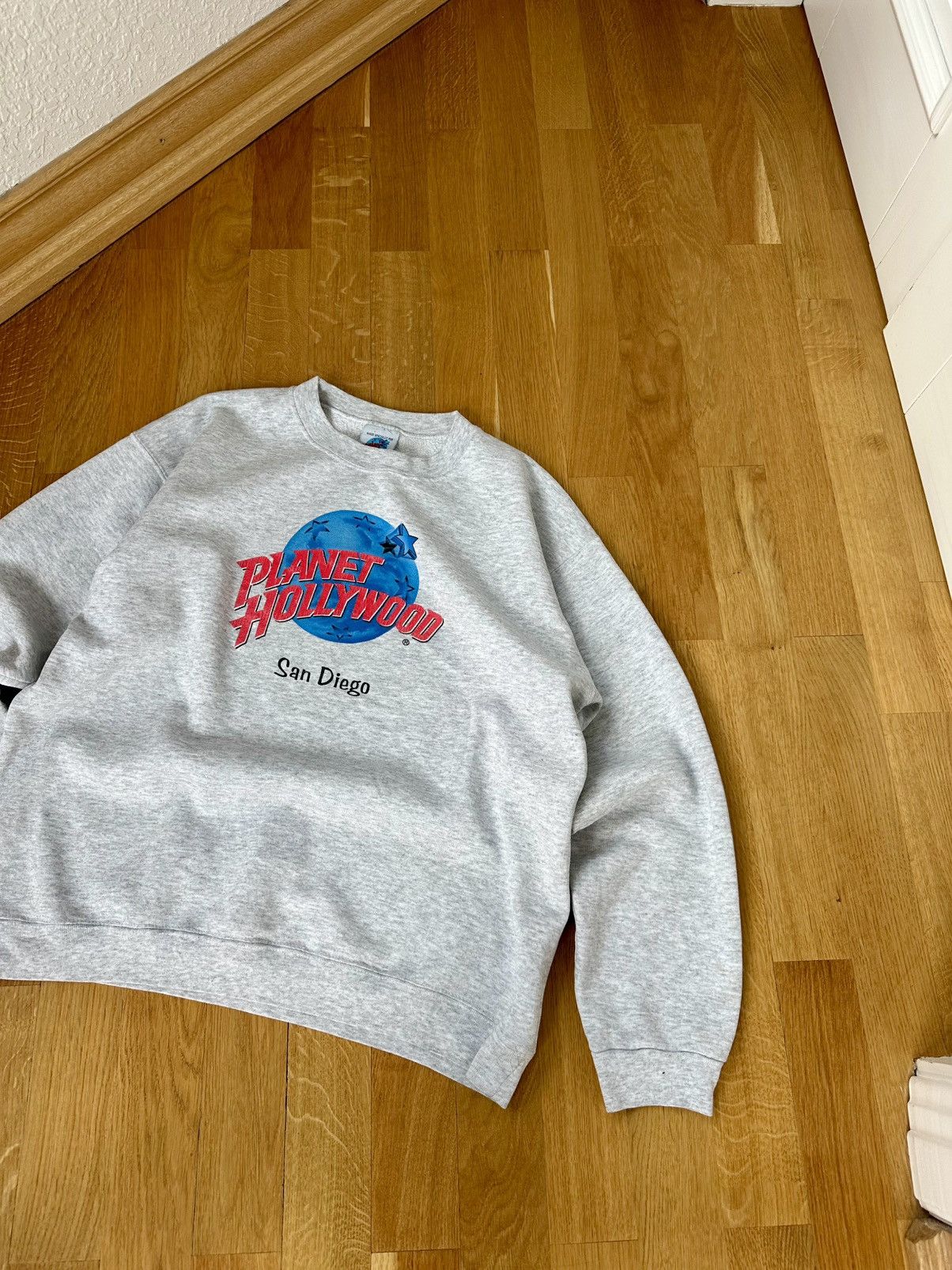 Planet Hollywood USA Vintage 90’s Planet Hollywood San Diego Sweatshirt Size US L / EU 52-54 / 3 - 3 Thumbnail