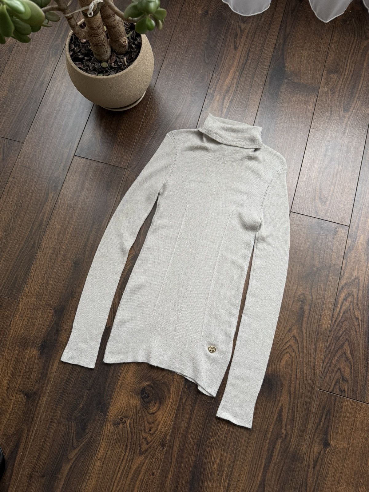 Gucci Gucci 100% cashmere turtleneck sweater Size S / US 4 / IT 40 - 4 Thumbnail