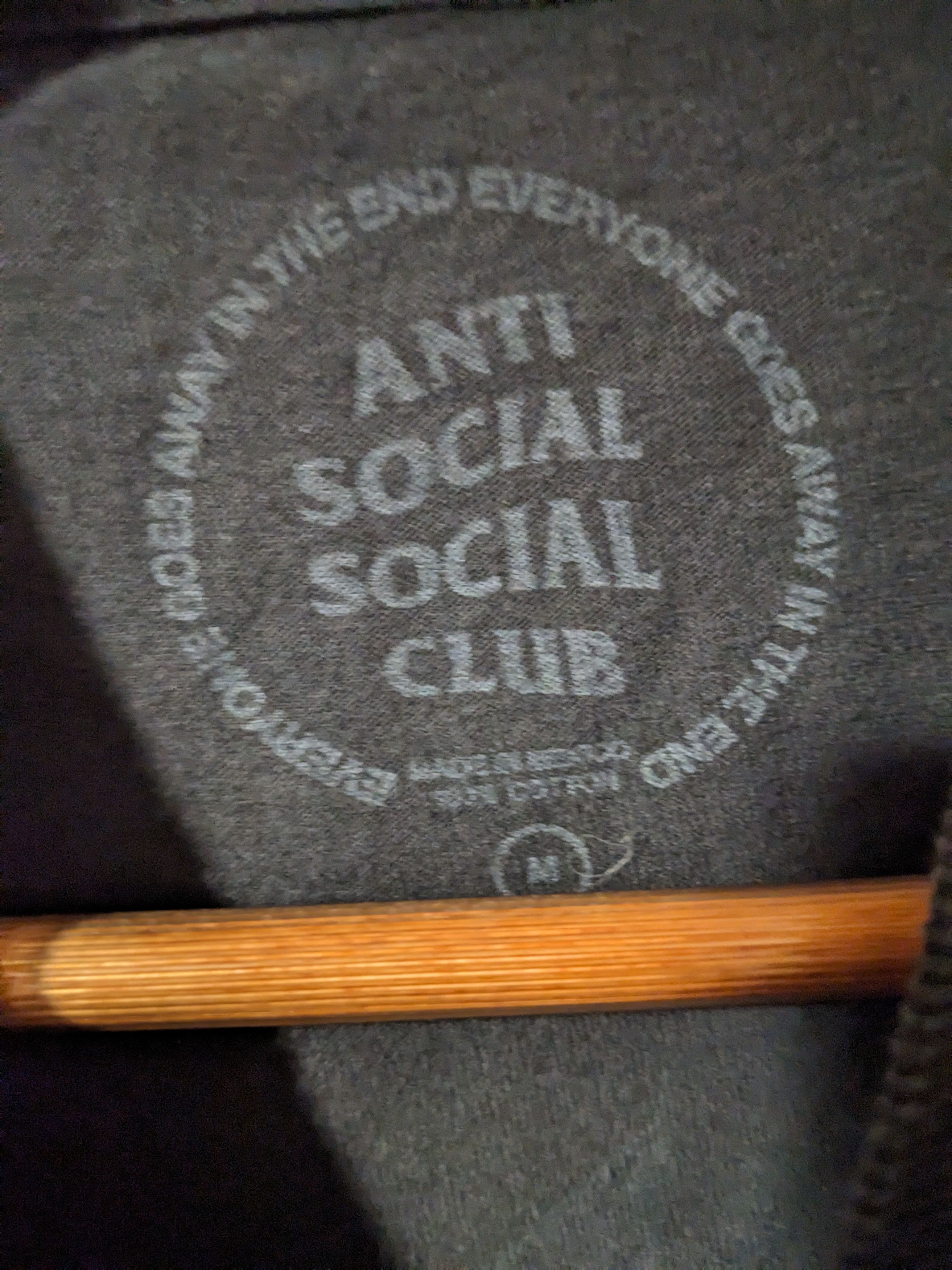 Anti Social Social Club × Designer Anti Social Social Club Peacock Feather Logo Medium T-Shirt Size US M / EU 48-50 / 2 - 5 Thumbnail