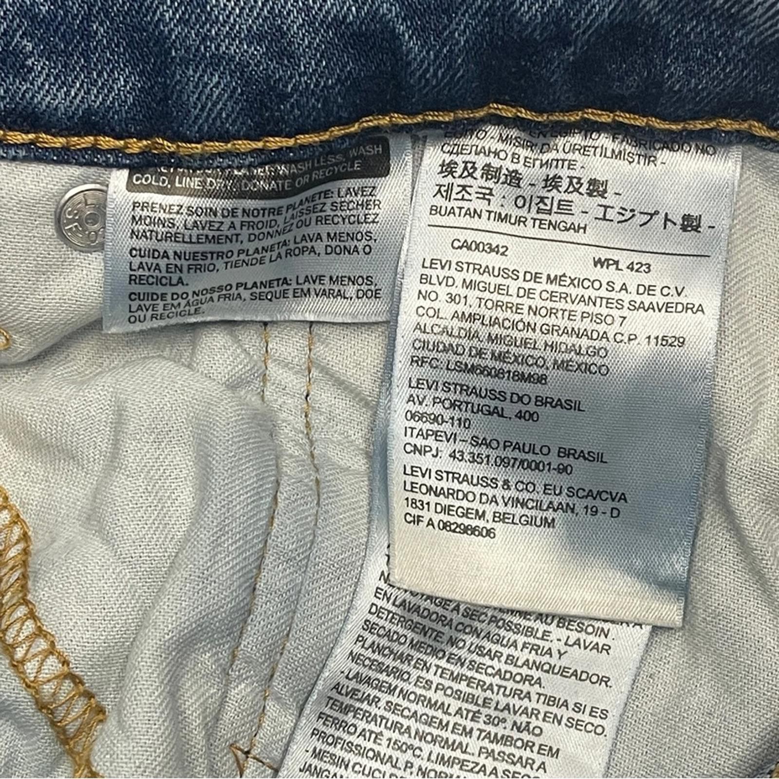 Levi's Levi's 34x32 Men's Blue Jeans Size US 34 / EU 50 - 5 Thumbnail