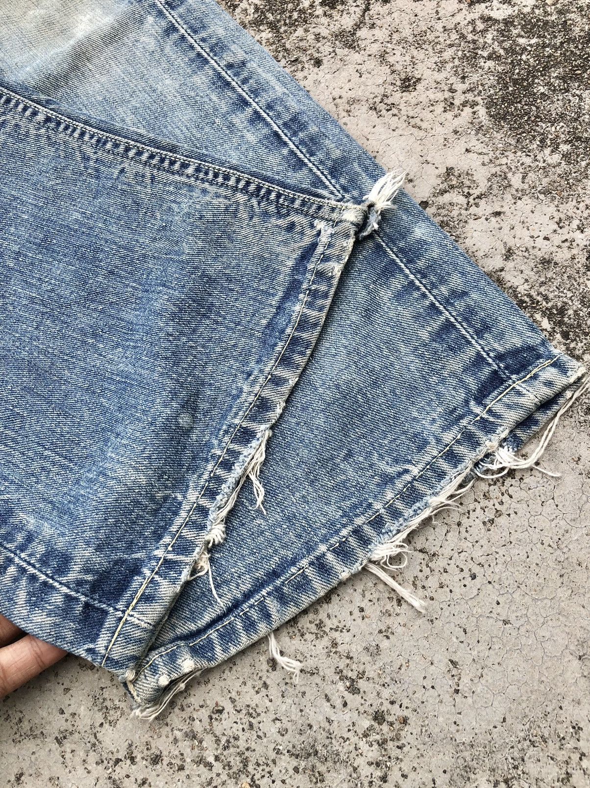 Lee VINTAGE 60s LEE 101B SELVEDGE DENIM Size US 36 / EU 52 - 13 Thumbnail
