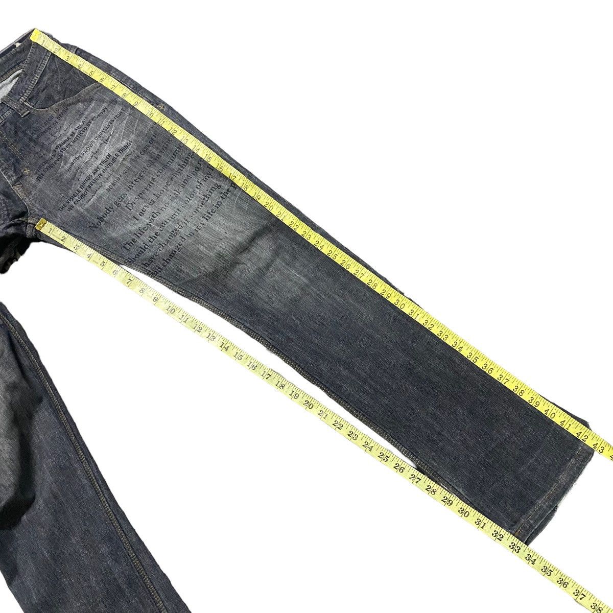 Japanese Brand HIDEAWAYS NICOLE Denim Flare Jeans Size US 31 - 18 Thumbnail