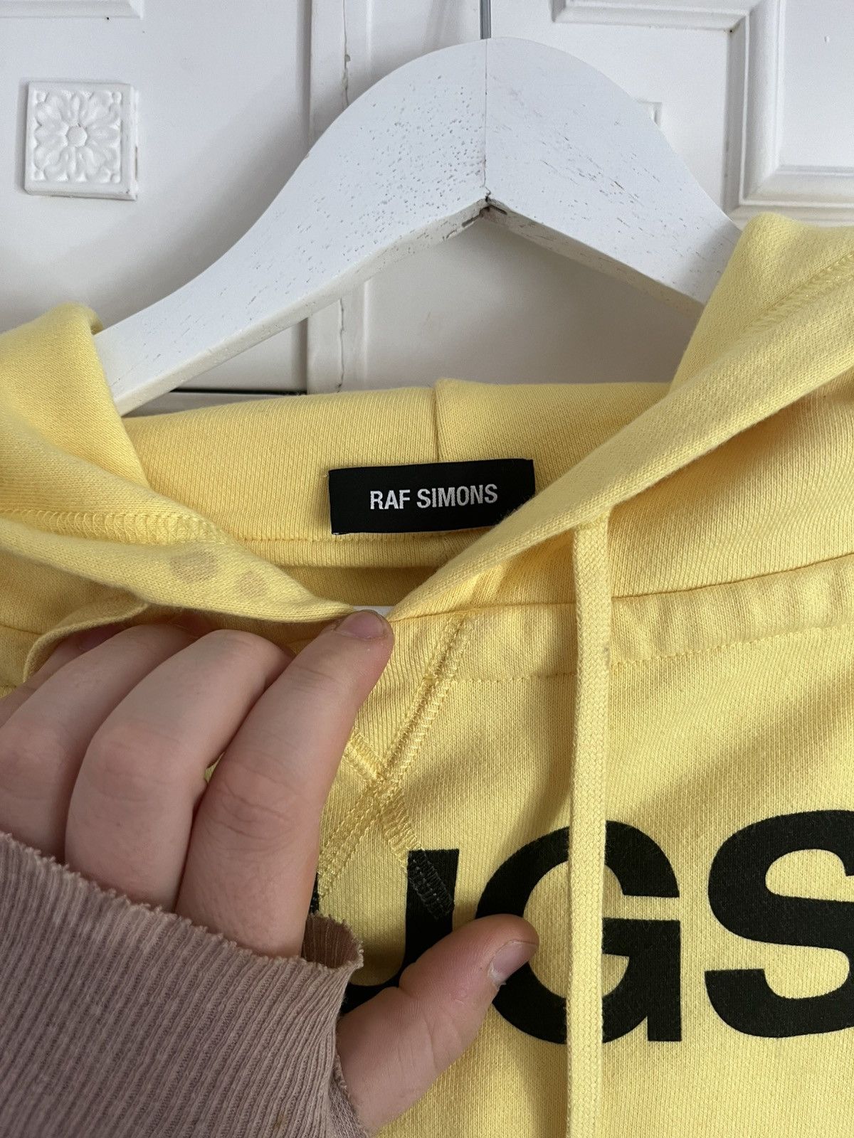 Raf Simons Raf Simons “Drugs” half hoodie Size US L / EU 52-54 / 3 - 2 Thumbnail