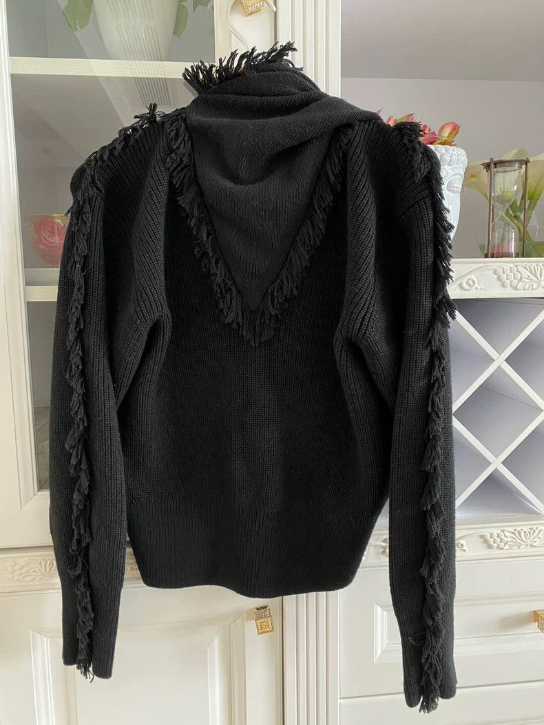 Kenzo Kenzo Runway Scarf Style Wool Sweater - dmc Size US L / EU 52-54 / 3 - 1 Thumbnail