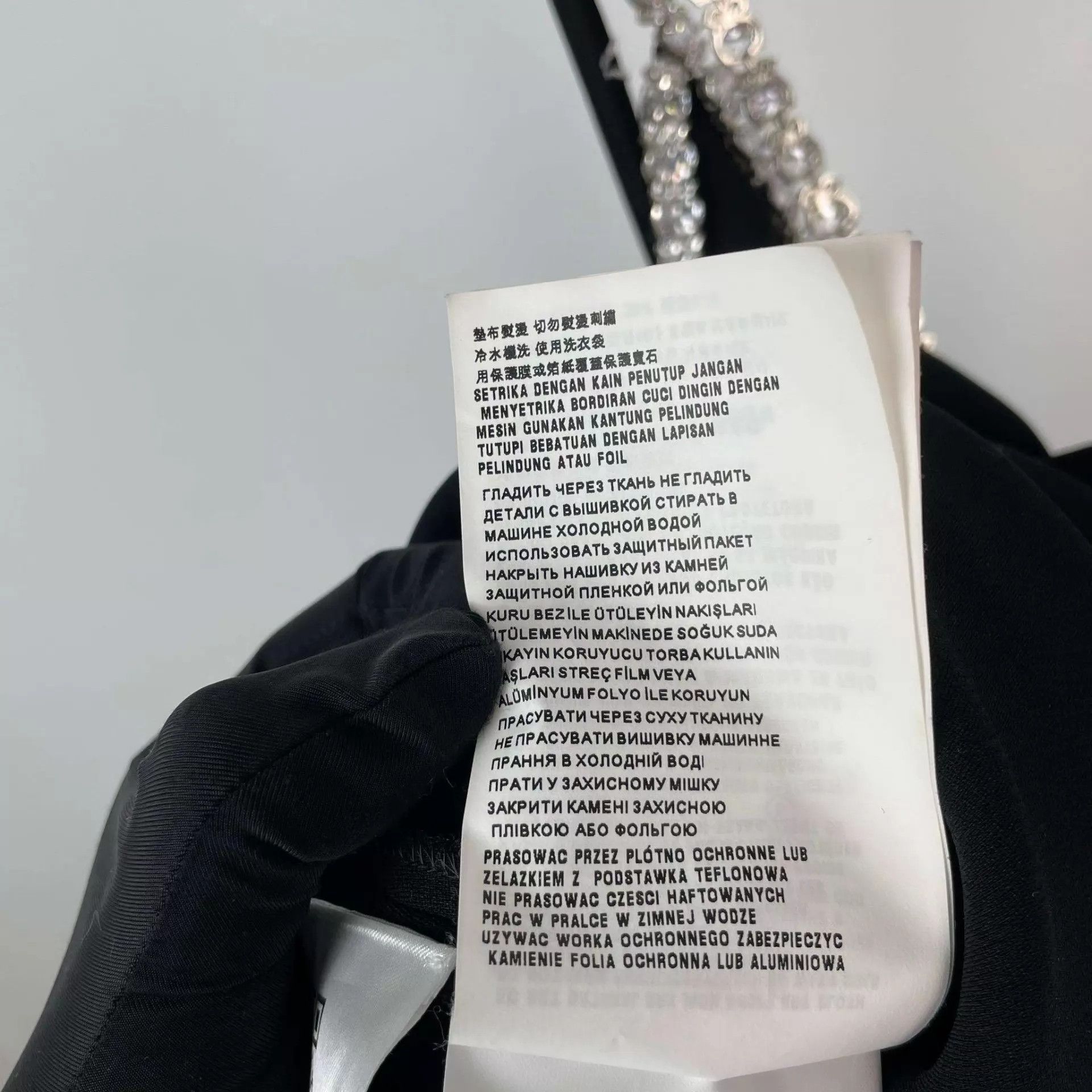 Miu Miu MIU MIU rhinestone dress Size S / US 4 / IT 40 - 8 Thumbnail