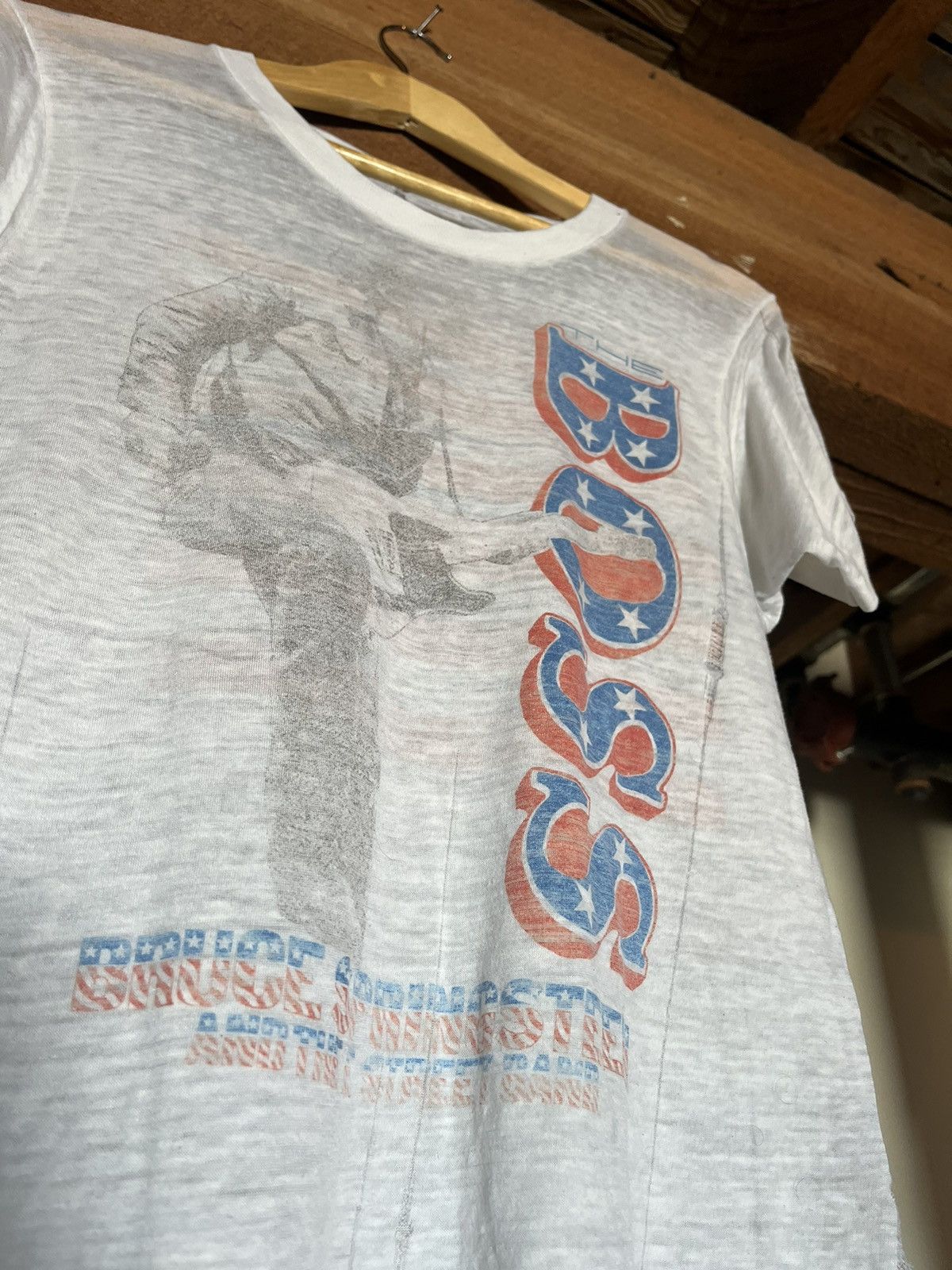Vintage BORN IN THE USA - Bruce Springsteen- World Tour 85-86 SMALL Size US S / EU 44-46 / 1 - 4 Thumbnail