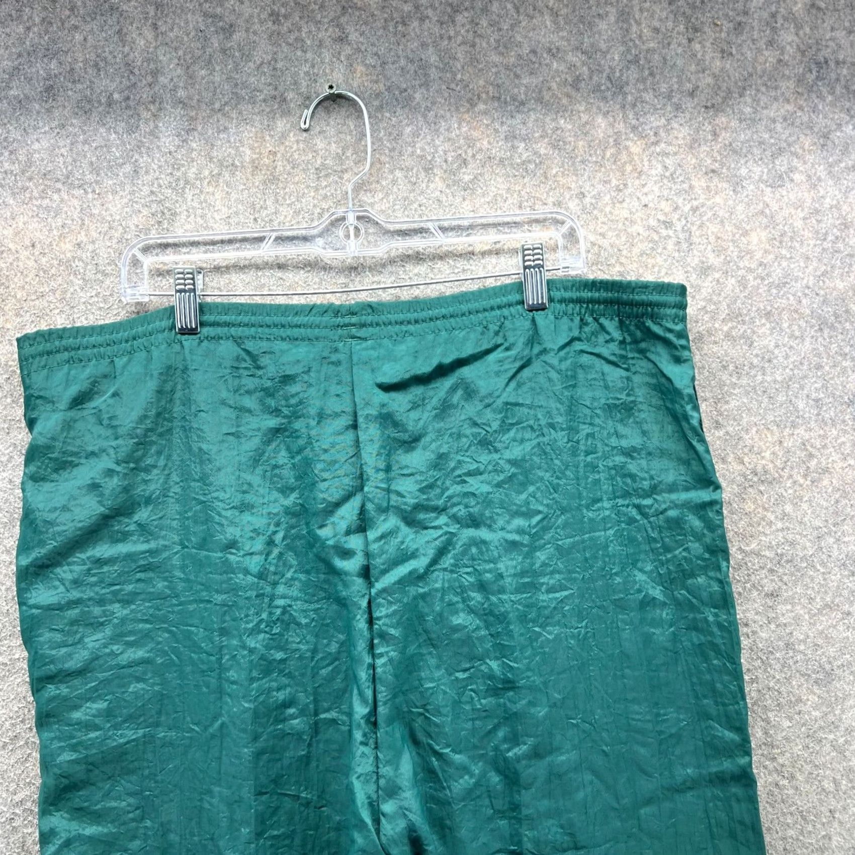 Vintage VTG Miami University Pants Large Green Apex One Nylon Windbreaker Lined Straight Inseam 31 in Men Size US 33 - 6 Thumbnail