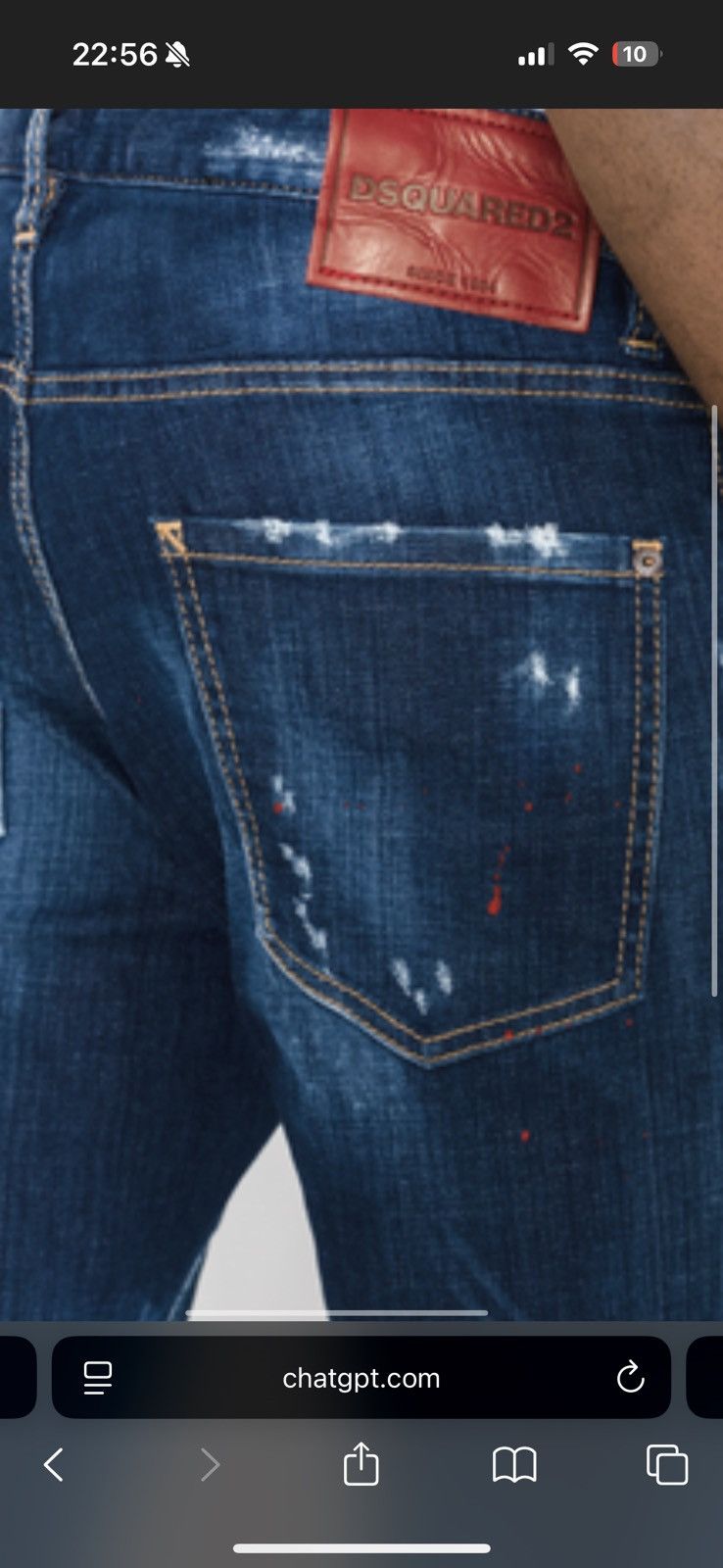 Dsquared2 Dsquared2 Cool Guy Jeans S74LB0330 W34 Distressed Blue Denim Size US 34 / EU 50 - 18 Thumbnail
