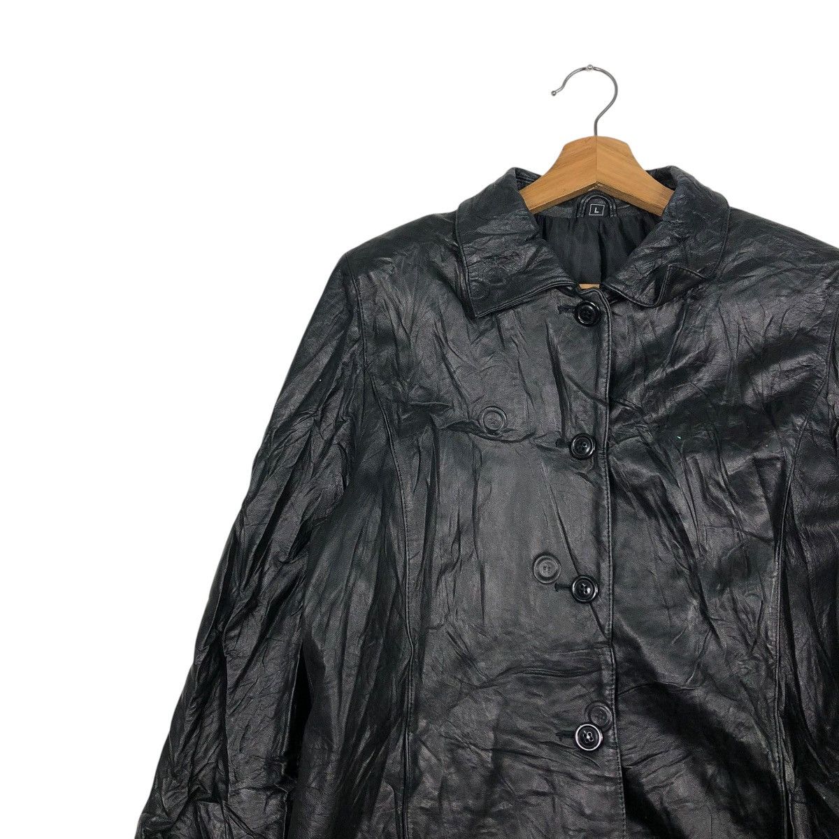 Japanese Brand 🔥VINTAGE LEATHER JACKET BIKER JUBIEN TOKYO FUR ISSEY MIYAKE Size US L / EU 52-54 / 3 - 9 Thumbnail