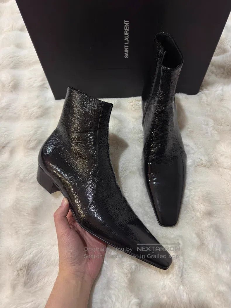 Saint Laurent Paris Saint Laurent Paris Boots Size US 10 / EU 43 - 2 Thumbnail