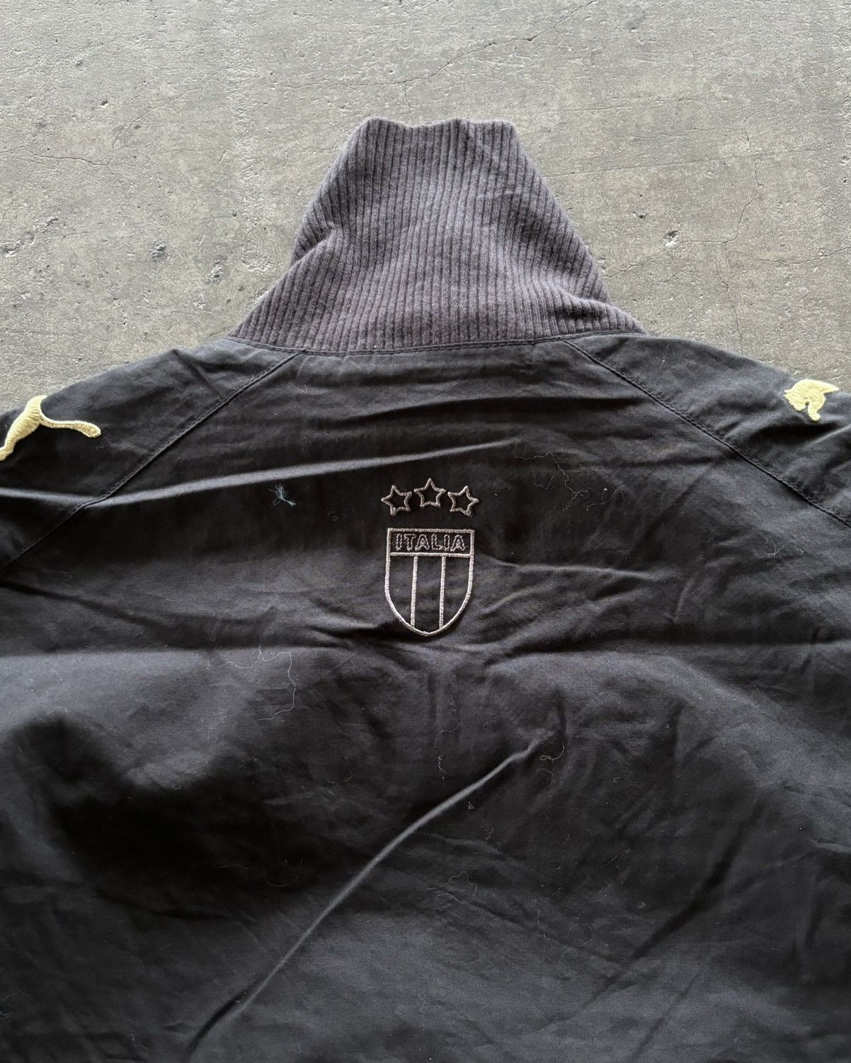 Japanese Brand SAMPLE Puma x Neil Barrett Faded Black Tracktop Jacket Size US S / EU 44-46 / 1 - 11 Thumbnail
