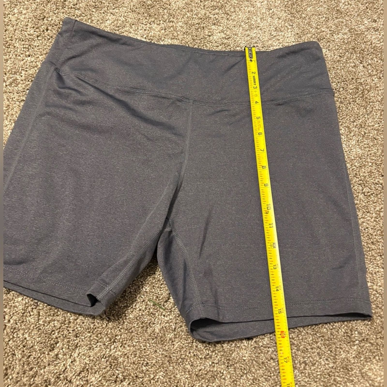Shein (Shein) Gray Biker Shorts: Size XL Size 34" / US 12 / IT 48 - 5 Thumbnail
