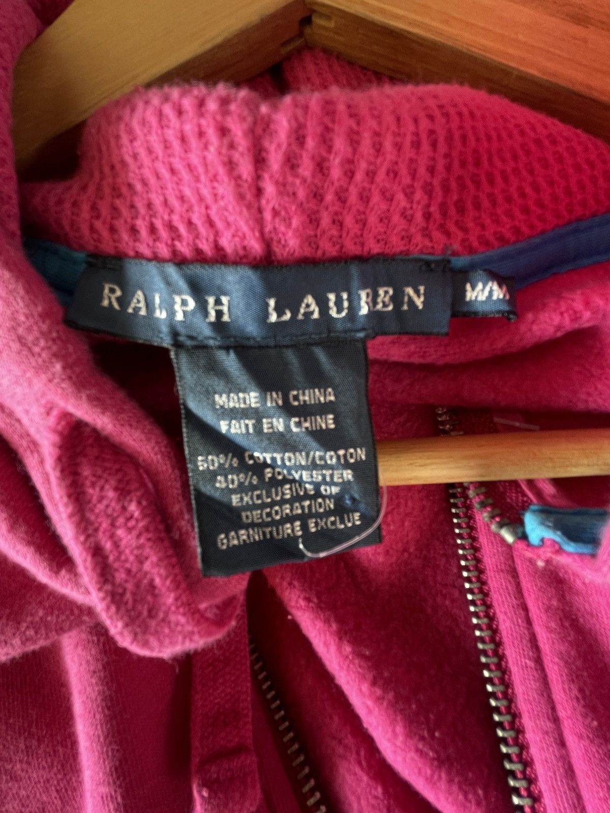 Polo Ralph Lauren Ralph Lauren Pink Zip-Up Hoodie Size S / US 4 / IT 40 - 5 Thumbnail