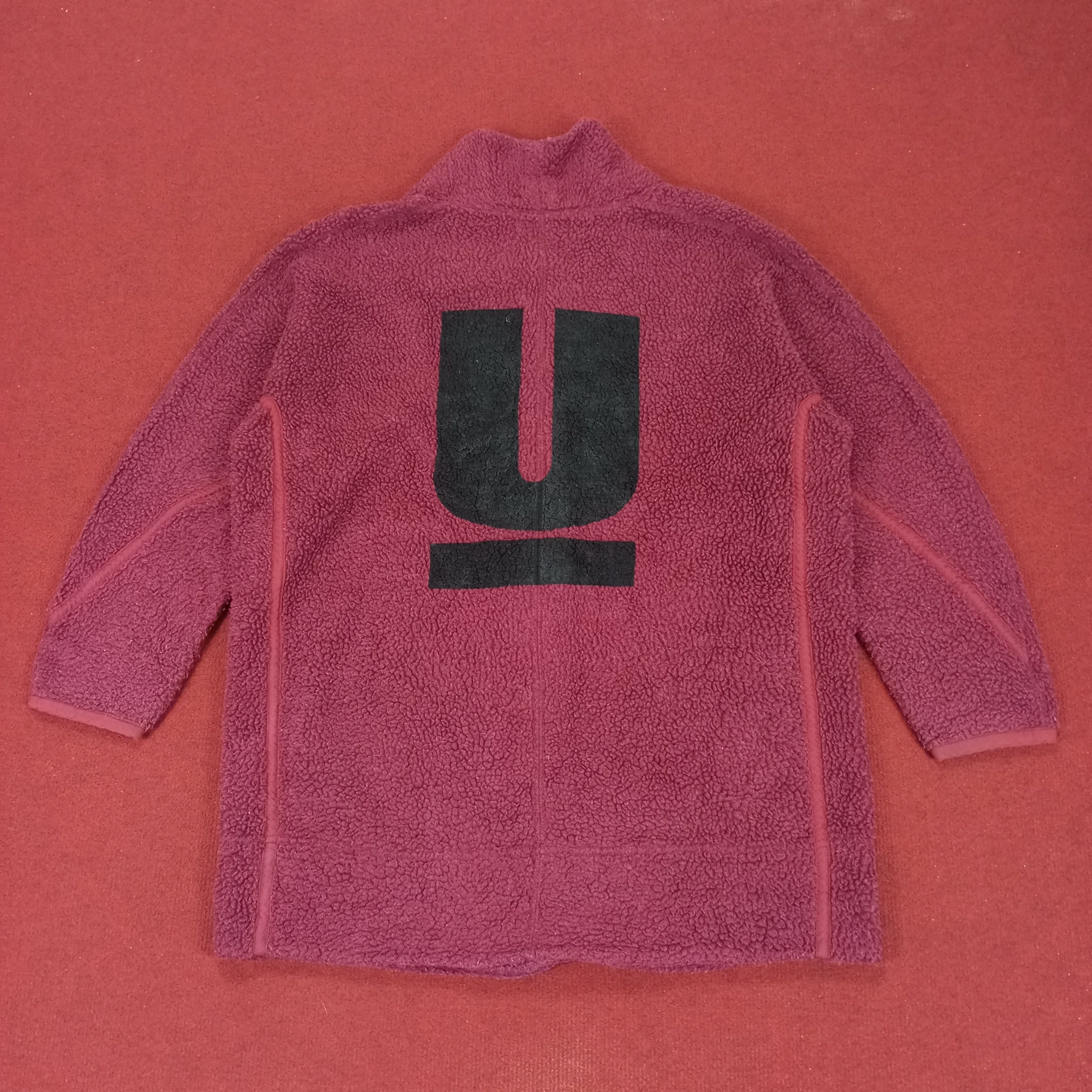Japanese Brand × Uniqlo × Vintage Uniqlo X Custom Undercover Logo Style Fleece Jacket Size US L / EU 52-54 / 3 - 1 Thumbnail