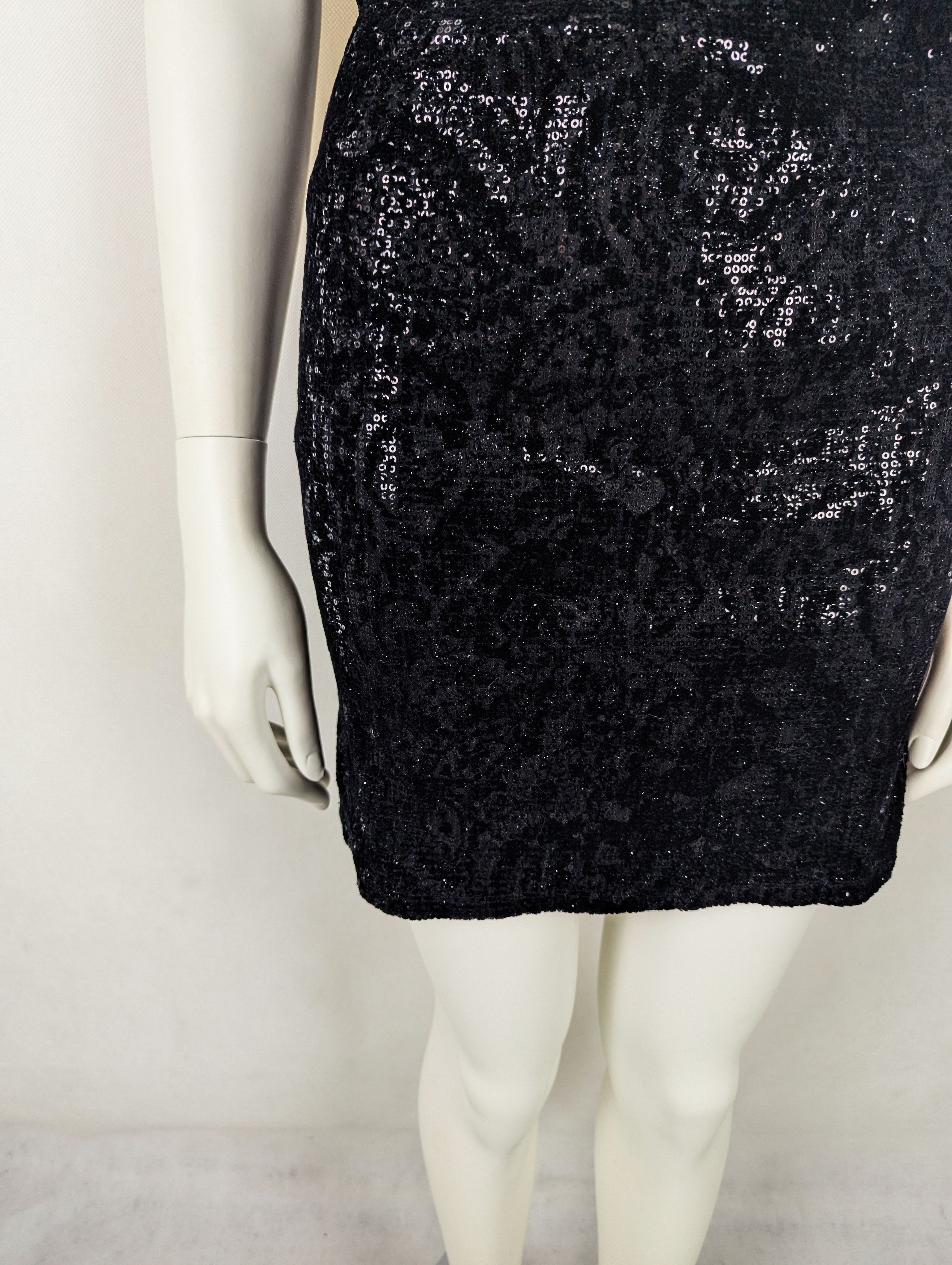 Alice + Olivia Alice + Olivia sequin black dress XS Size XS / US 0-2 / IT 36-38 - 2 Thumbnail